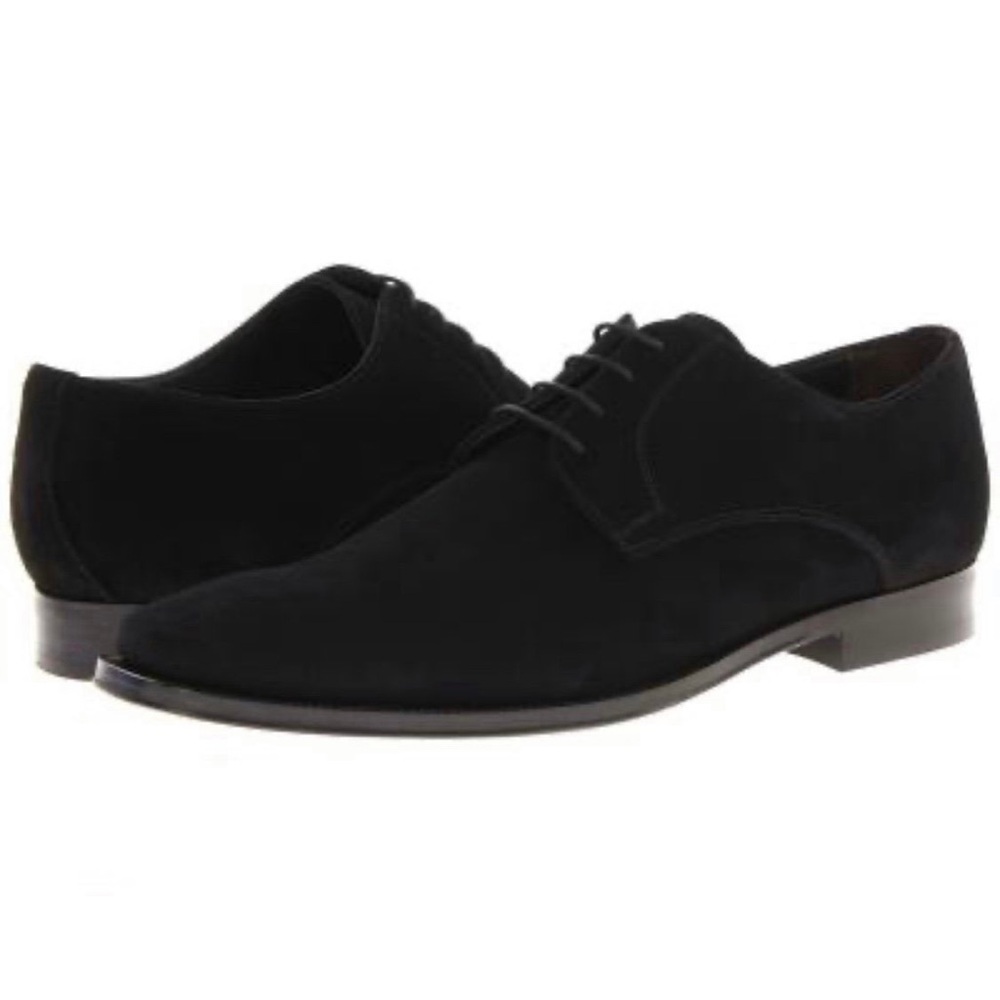 To Boot New York Adam Derrick‎ FELIX DERBY Black Suede Oxford